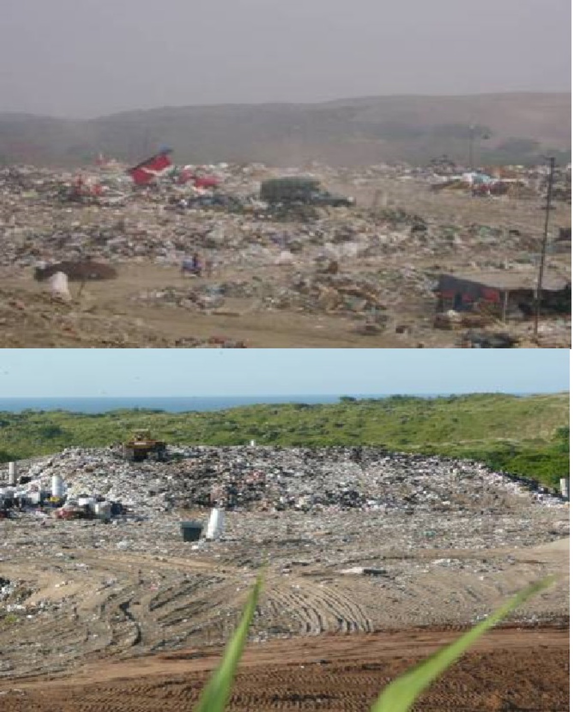 Transformación de un basurero a un sitio controlado